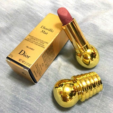 ディオリフィック ベルベット タッチ リップスティック/Dior/口紅を使ったクチコミ（1枚目）