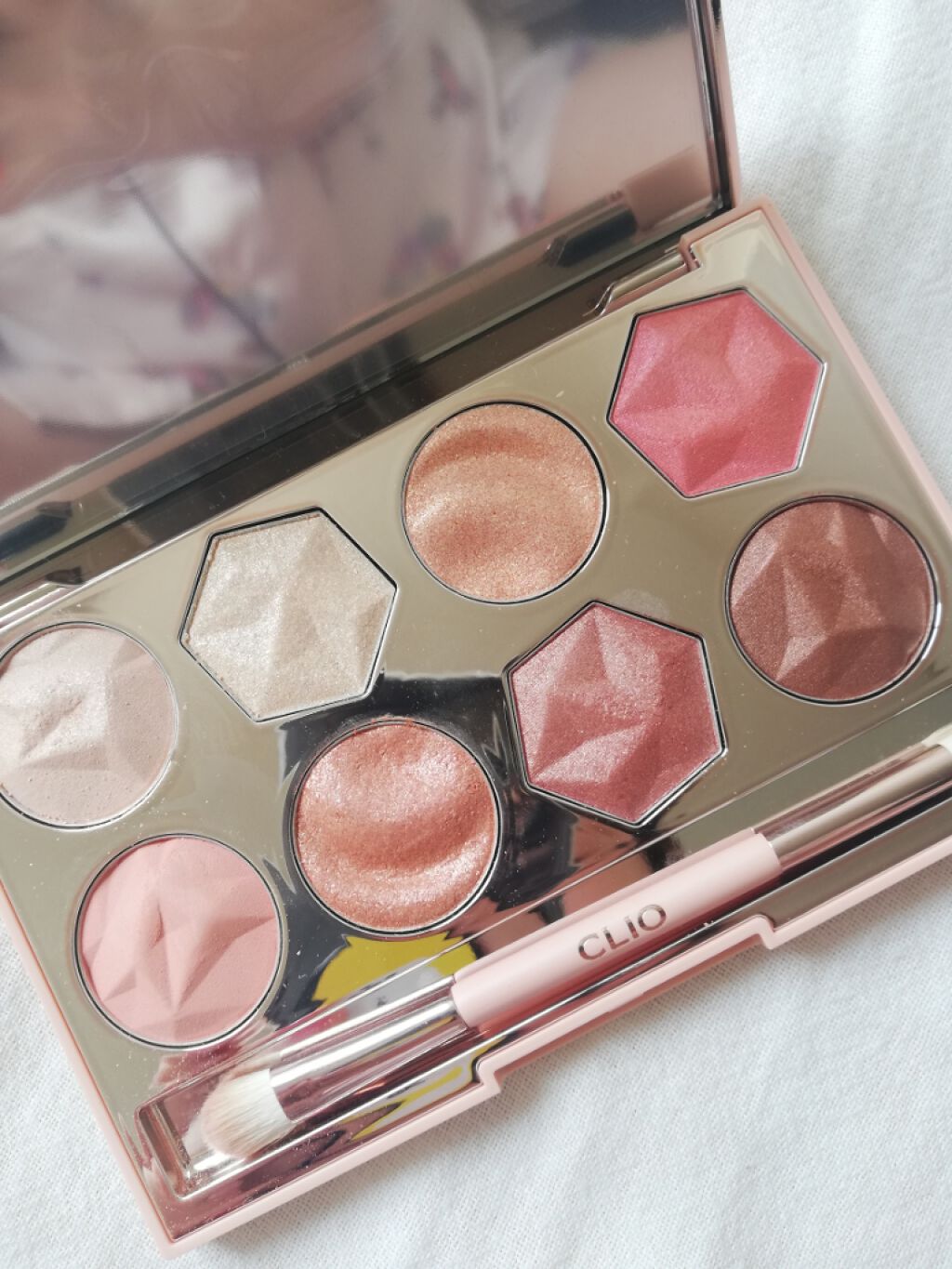 プリズム エアー アイ パレット/CLIO/アイシャドウパレットを使ったクチコミ(3枚目)