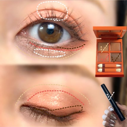 アイ カラー クォード BP01 BELLE DE PECHE/TOM FORD BEAUTY/アイシャドウパレットを使ったクチコミ(3枚目)