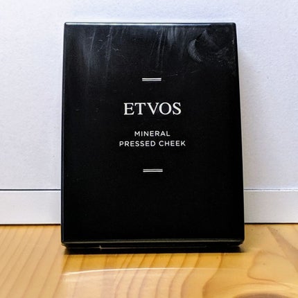 ミネラルプレストチーク/エトヴォス/パウダーチークを使ったクチコミ(1枚目)