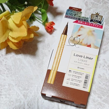 リキッドアイライナーR4/ラブ・ライナー/リキッドアイライナーを使ったクチコミ(1枚目)