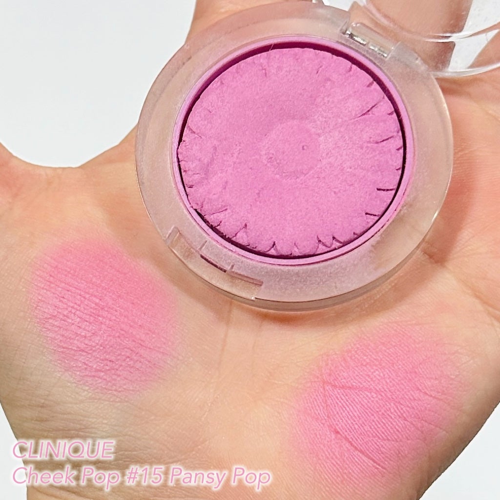 チーク ポップ/CLINIQUE/パウダーチークを使ったクチコミ(2枚目)