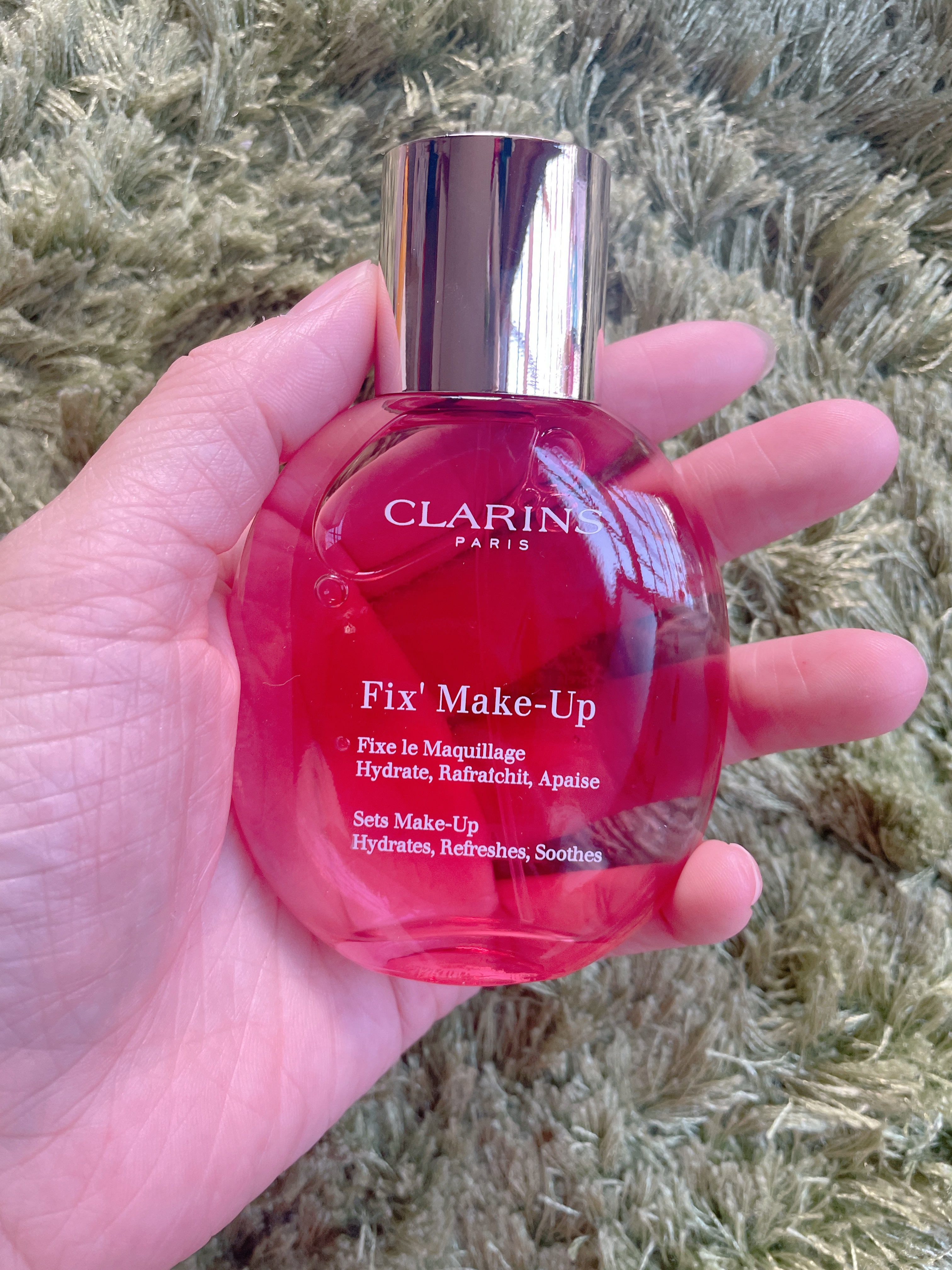 フィックス メイクアップ/CLARINS/ミスト状化粧水を使ったクチコミ（2枚目）