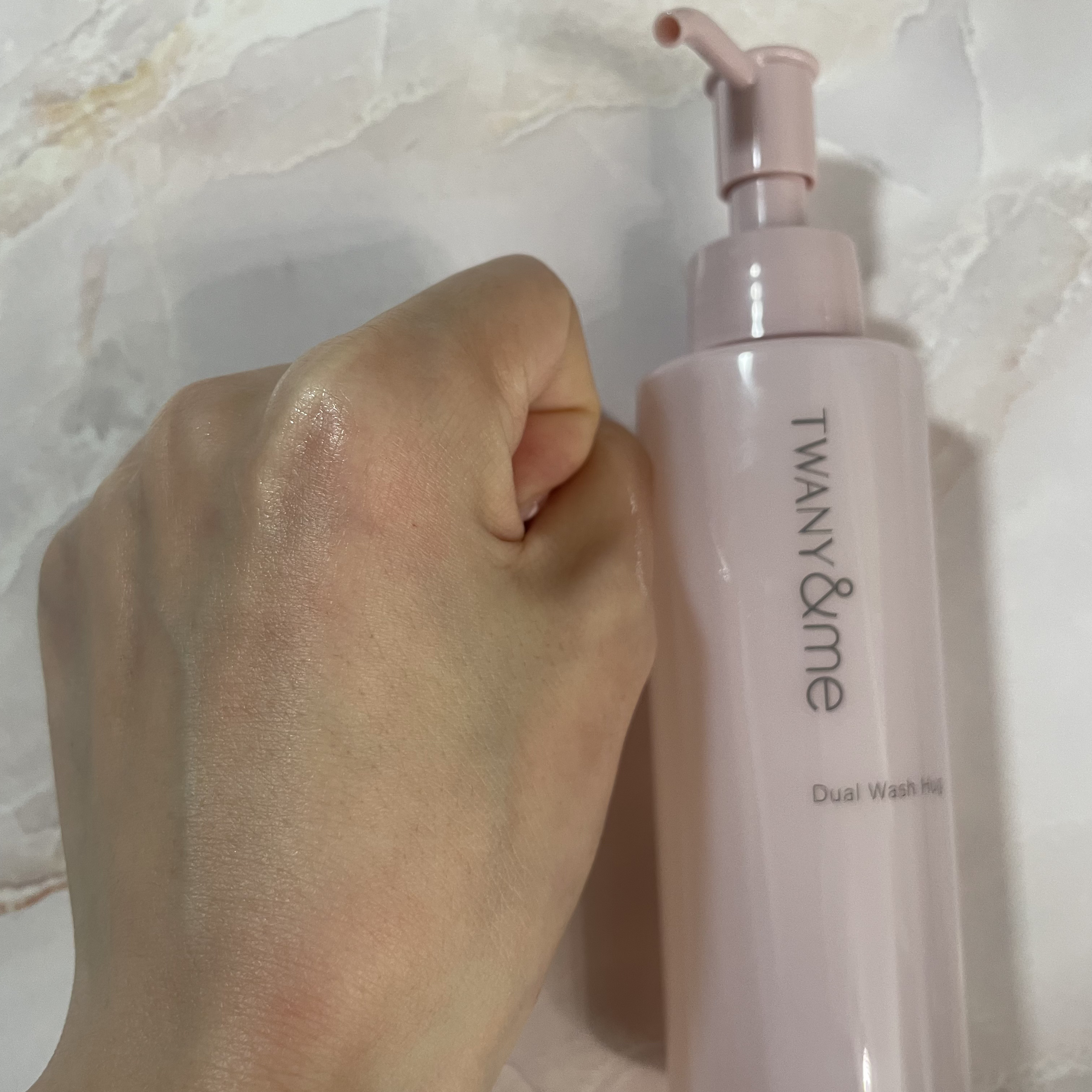 デュアルウォッシュハグ/TWANY＆me/クレンジングウォーターを使ったクチコミ（3枚目）