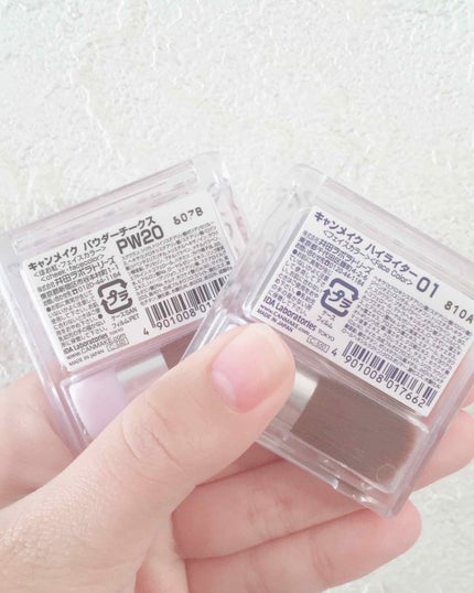 【旧品】パウダーチークス/キャンメイク/パウダーチークを使ったクチコミ(2枚目)