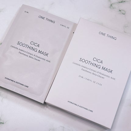 CICAスージングマスク/ONE THING/シートマスク・パックを使ったクチコミ(4枚目)
