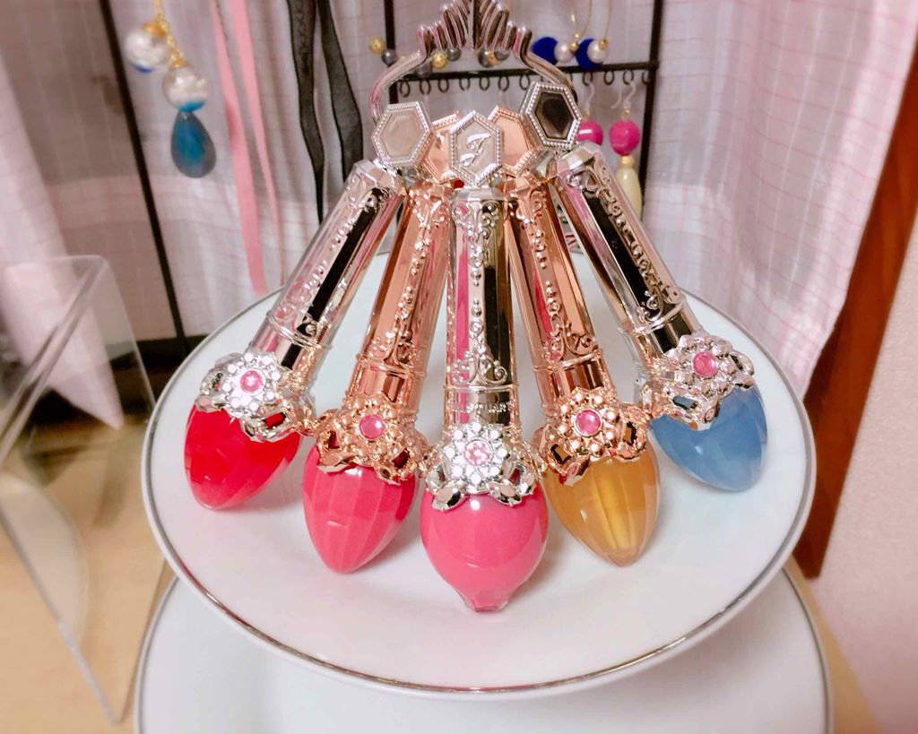 フォーエヴァージューシー オイルルージュ グロウ/JILL STUART/口紅を使ったクチコミ(2枚目)