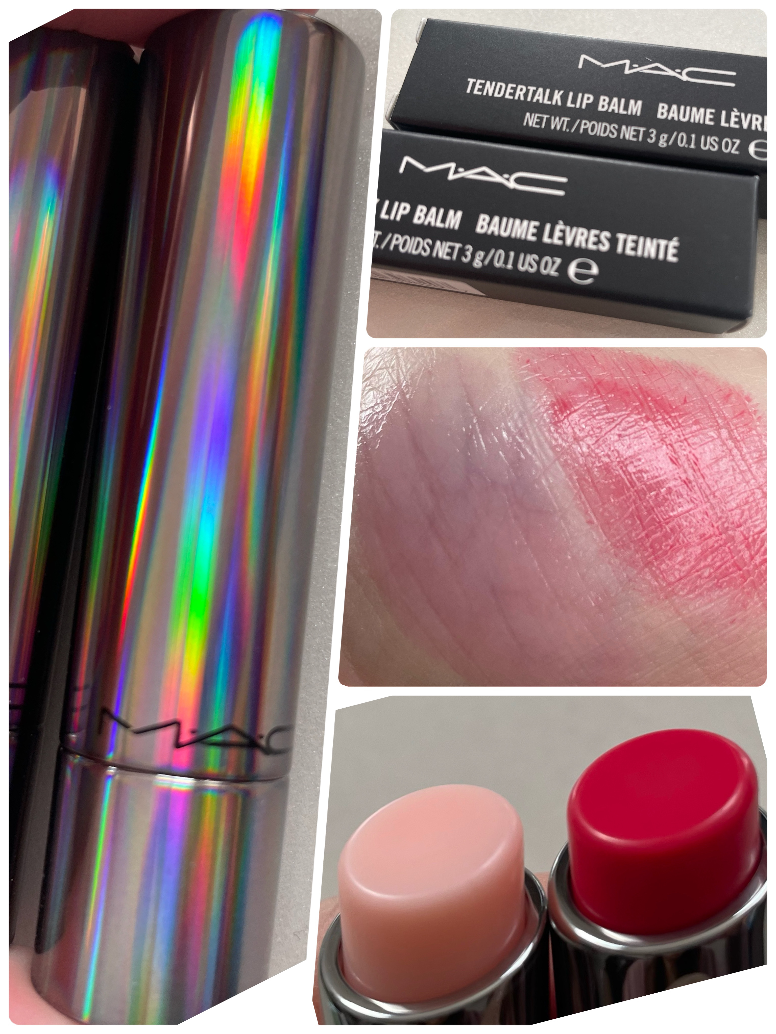 テンダートーク リップ バーム キャンディ ラップド/M・A・C/口紅を使ったクチコミ（2枚目）