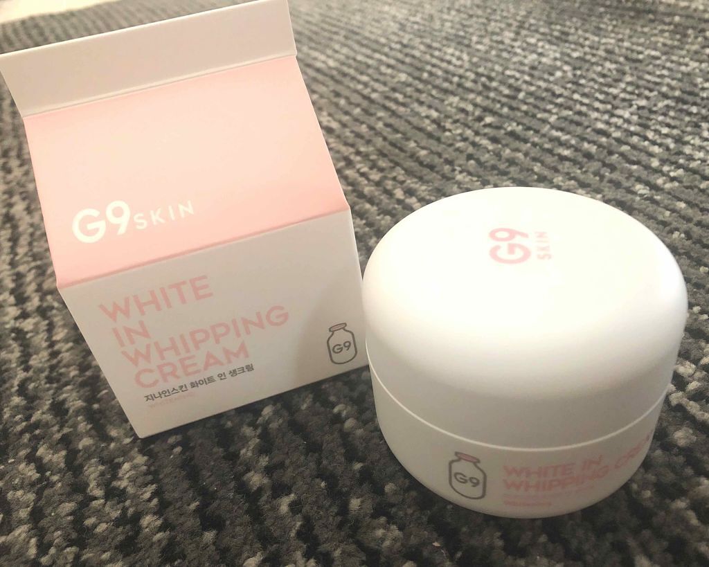 WHITE WHIPPING CREAM(ウユクリーム)/G9SKIN/化粧下地を使ったクチコミ(1枚目)
