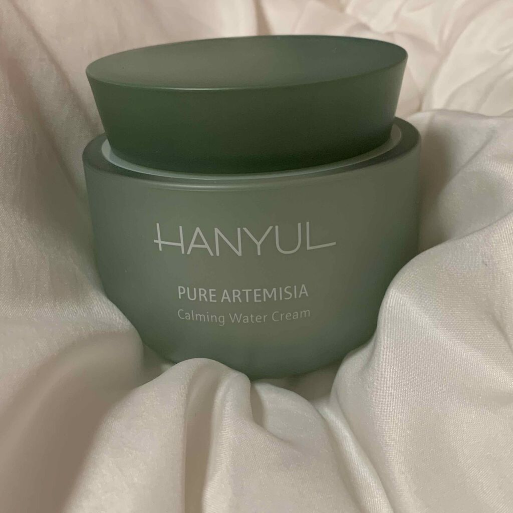 ピュアアルテミシア カーミングウォータークリーム/HANYUL(ハンユル)/フェイスクリームを使ったクチコミ(1枚目)