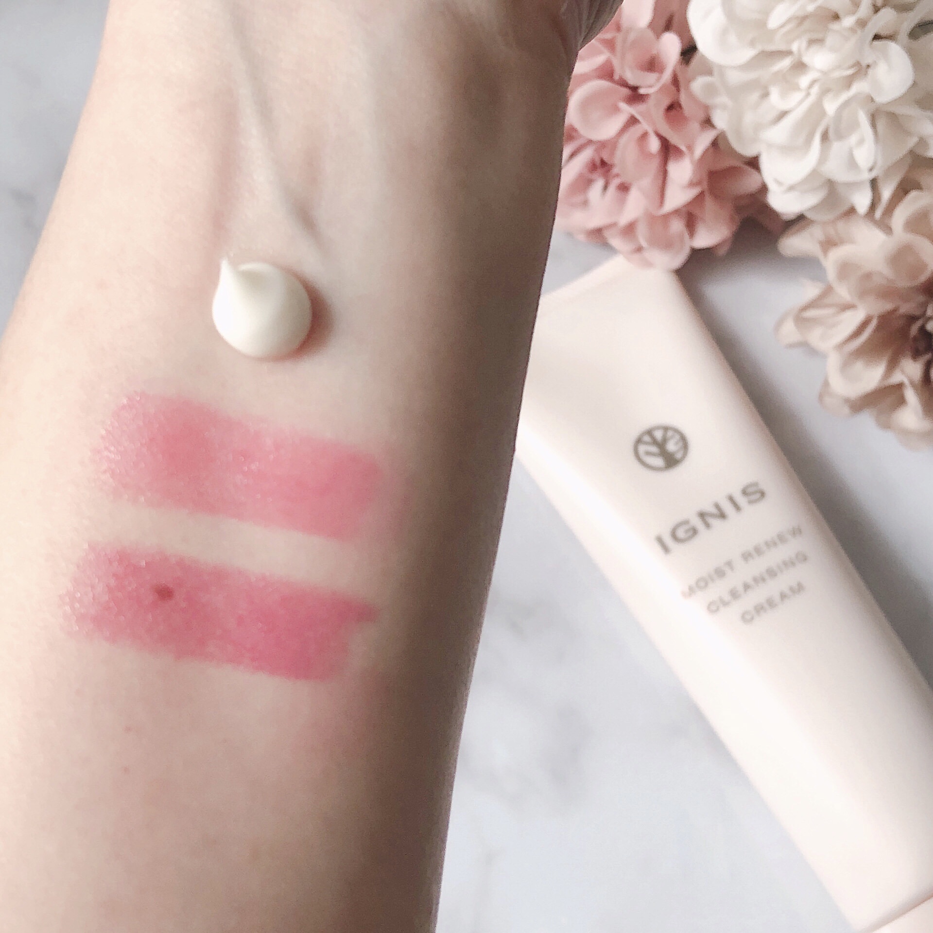 モイスト リニュー クレンジングクリーム/IGNIS/クレンジングクリームを使ったクチコミ（3枚目）