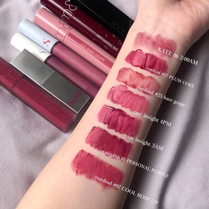 PERSONAL VELVET LIP TINT/purplish/口紅を使ったクチコミ(2枚目)