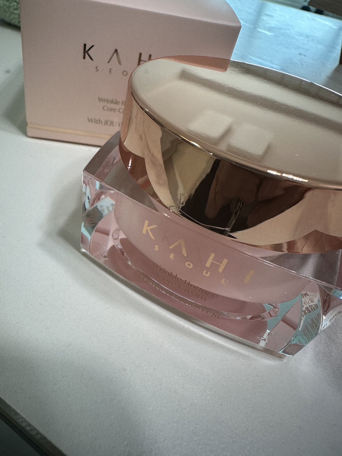 WRバウンスコアクリーム/KAHI/フェイスクリームを使ったクチコミ（1枚目）