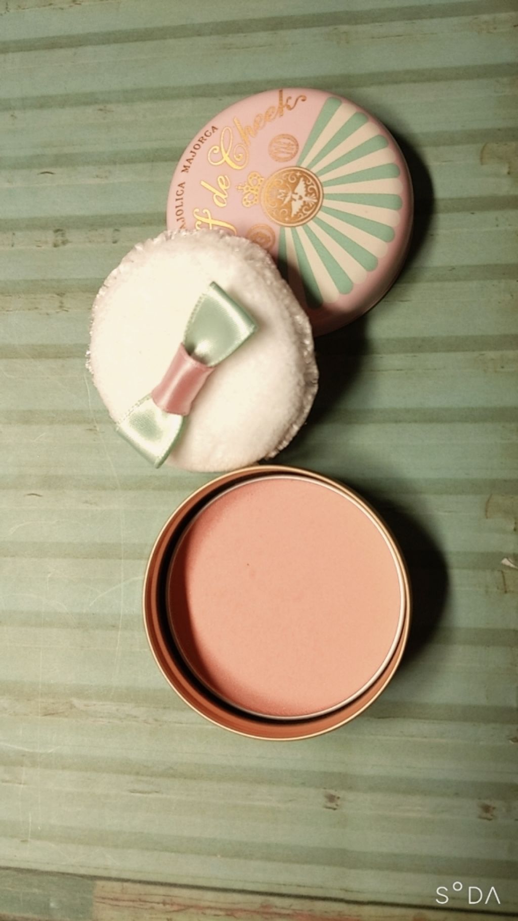パフ・デ・チーク/MAJOLICA MAJORCA/パウダーチークを使ったクチコミ(2枚目)