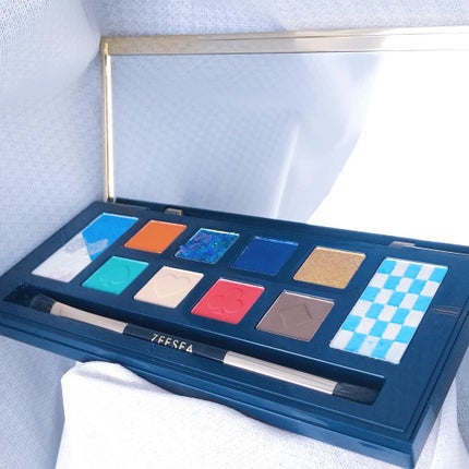 アリスドリームランドシリーズ 12色アイシャドウパレット(ZEESEA×大英博物館)/ZEESEA/アイシャドウパレットを使ったクチコミ(3枚目)