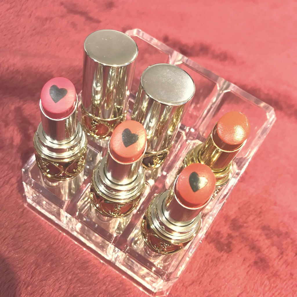 ルージュ ヴォリュプテ シャイン/YVES SAINT LAURENT BEAUTE/口紅を使ったクチコミ(1枚目)