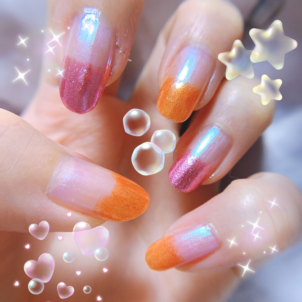 カラフルネイルズ/キャンメイク/マニキュアを使ったクチコミ（1枚目）