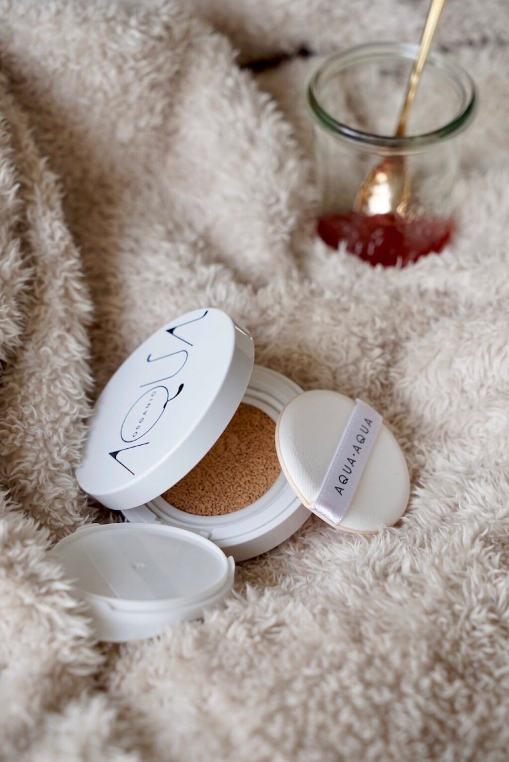 オーガニッククッションコンパクト/アクア・アクア/クッションファンデーションを使ったクチコミ（2枚目）