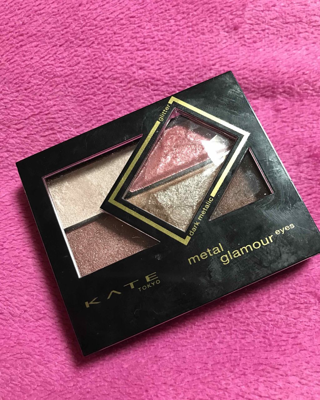メタルグラマーアイズ/KATE/アイシャドウパレットを使ったクチコミ(1枚目)
