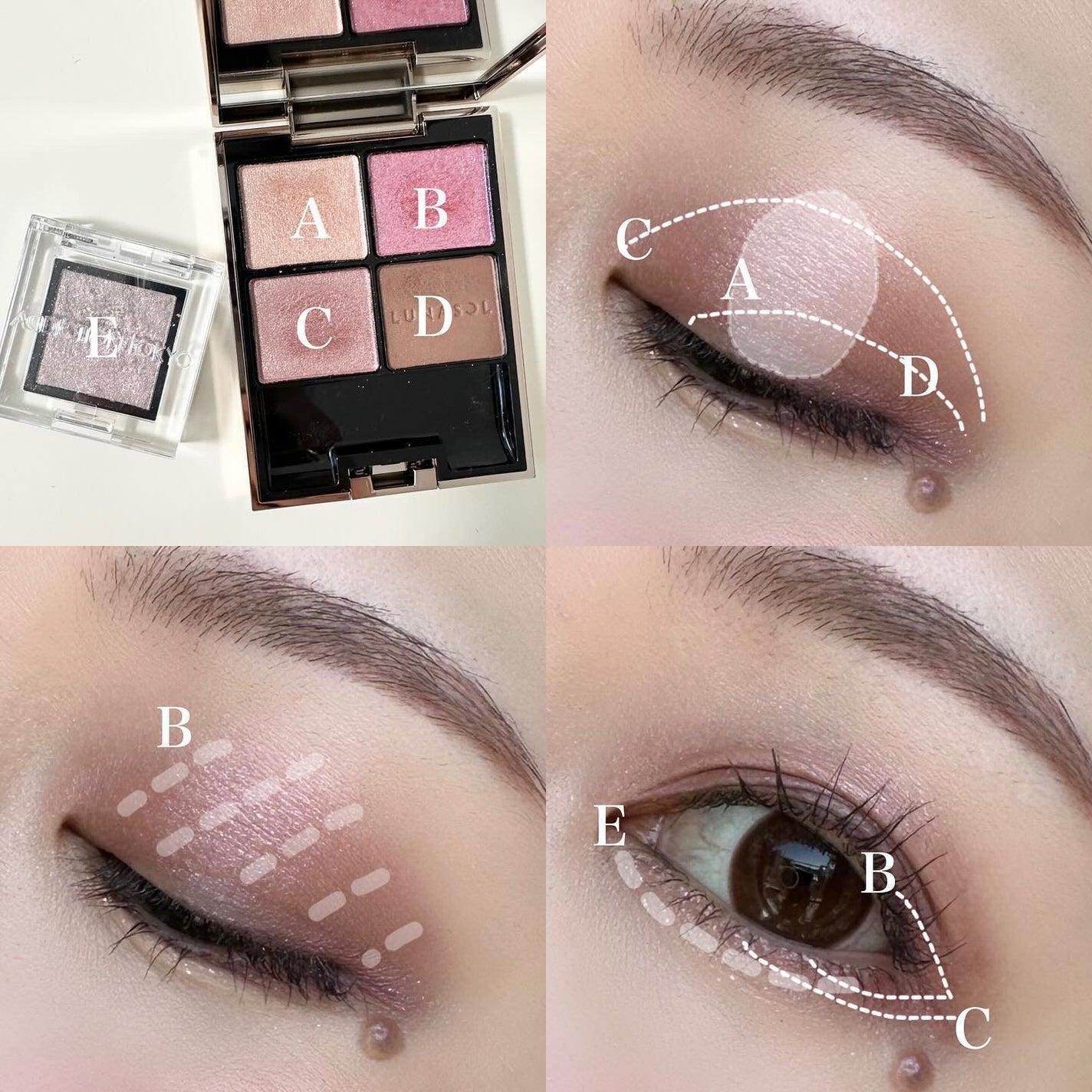 アイカラーレーション/LUNASOL/アイシャドウパレットを使ったクチコミ(2枚目)