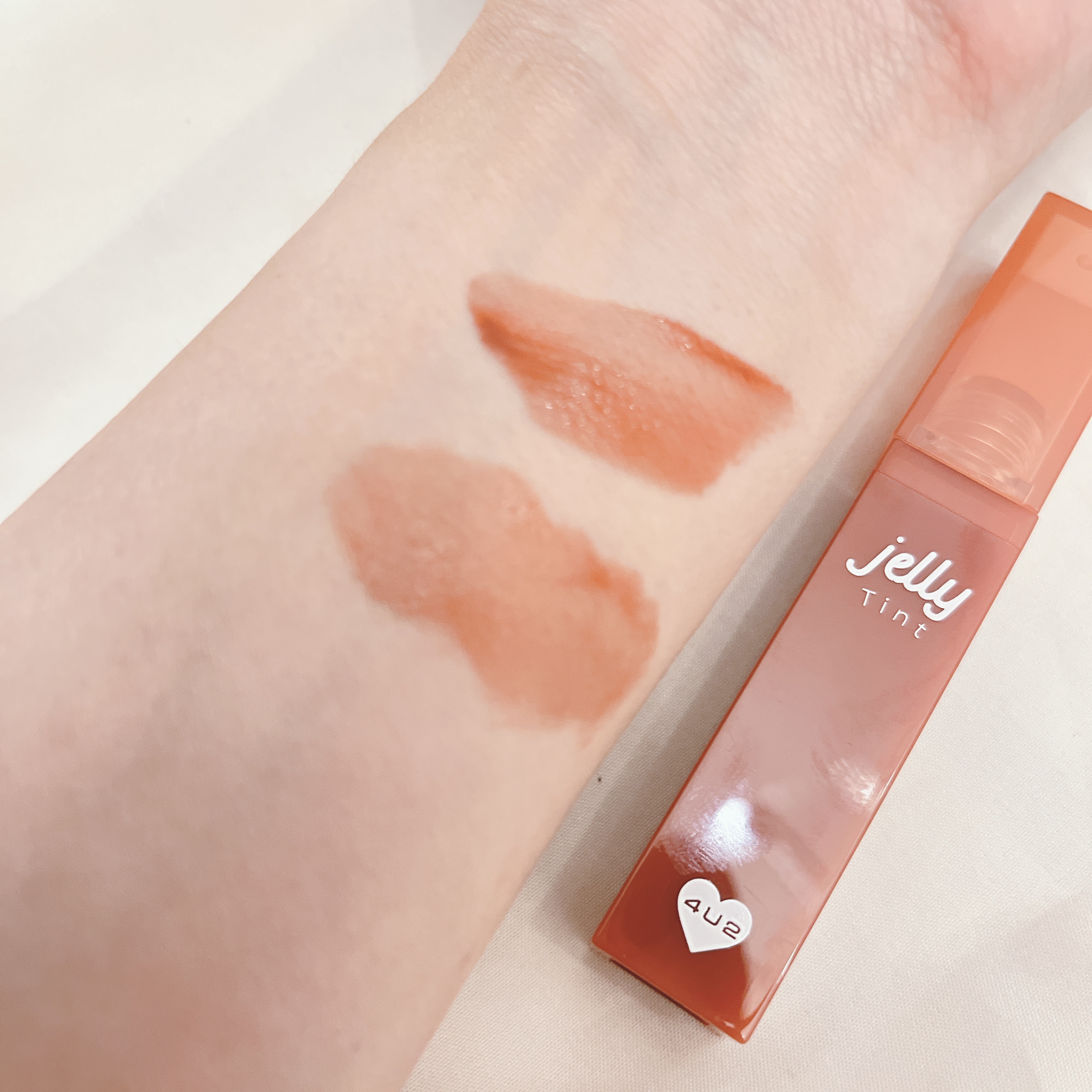 ジェリーティント/4U2/リップティントを使ったクチコミ（3枚目）