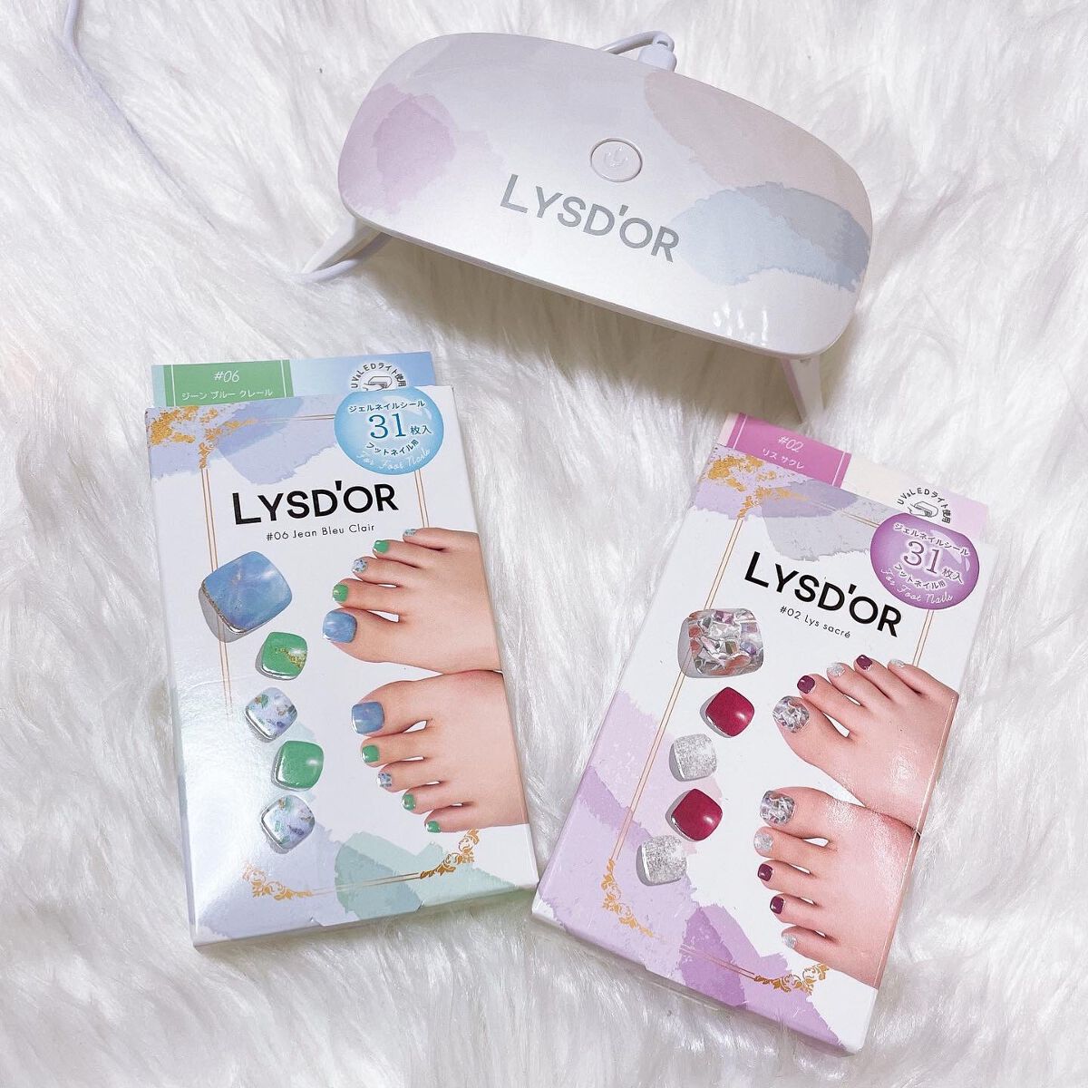 セミキュアジェルネイルシール ハンド用/LYSD’OR/ネイルシールを使ったクチコミ(3枚目)