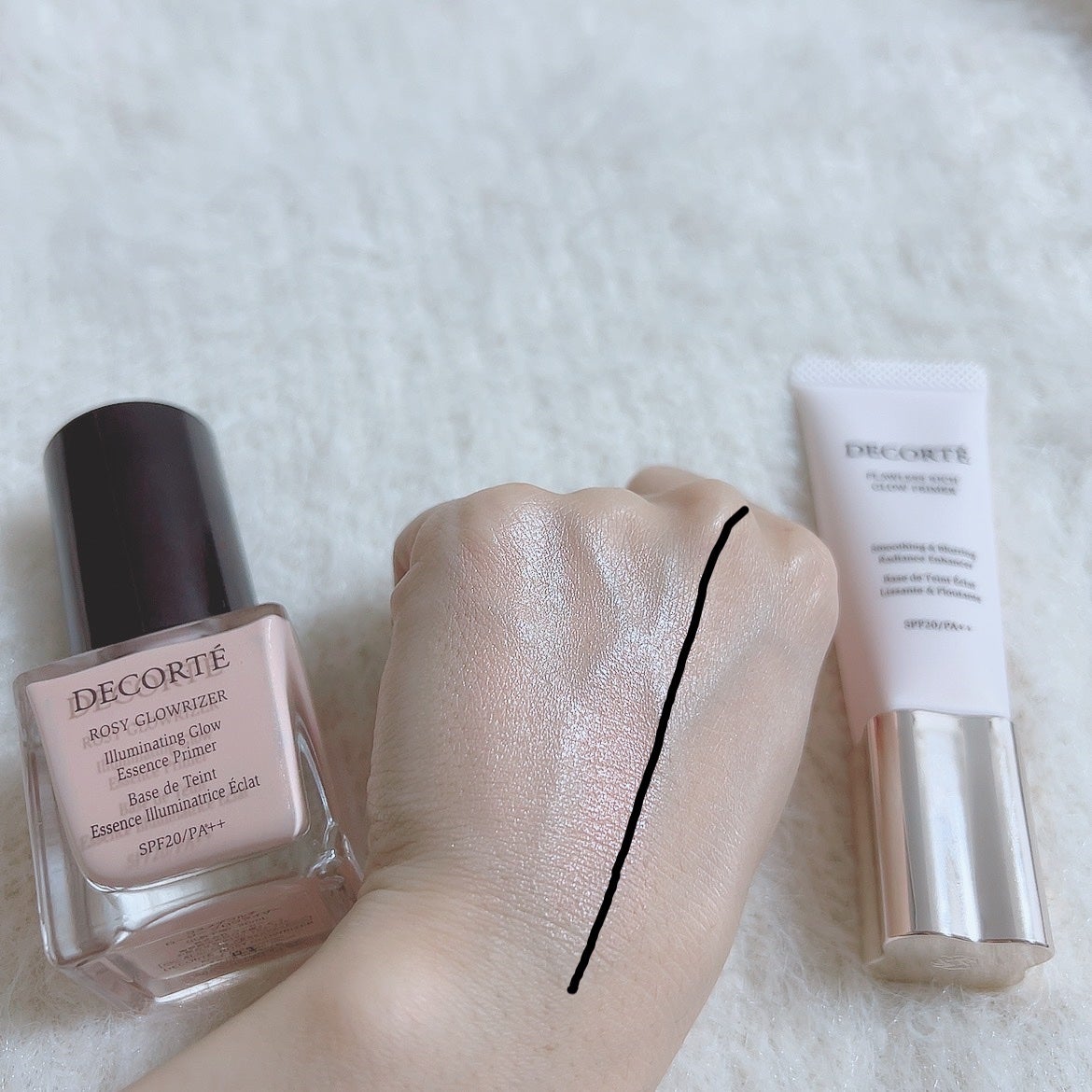 ロージー グロウライザー/DECORTÉ/化粧下地を使ったクチコミ(4枚目)