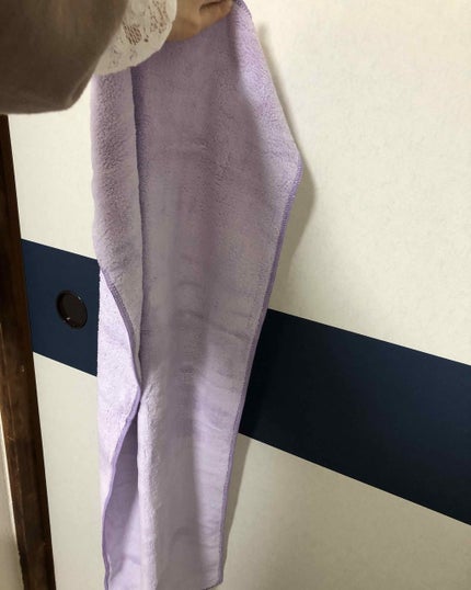 ヘアドライマイクロファイバータオル/ハホニコハッピーライフ/ヘアケアグッズを使ったクチコミ(2枚目)