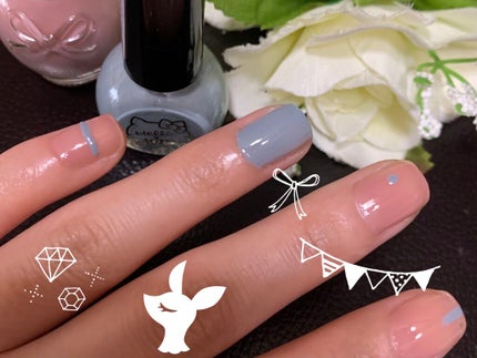 ミニネイルアートブラシ/DAISO/ネイル用品を使ったクチコミ(3枚目)