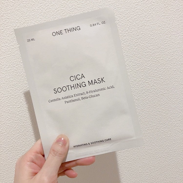 CICAスージングマスク/ONE THING/シートマスク・パックを使ったクチコミ(1枚目)
