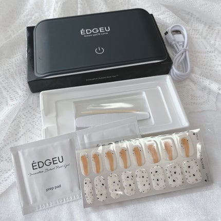 EDGEU ジェルネイルシール/EDGEU/ネイルシールを使ったクチコミ(2枚目)