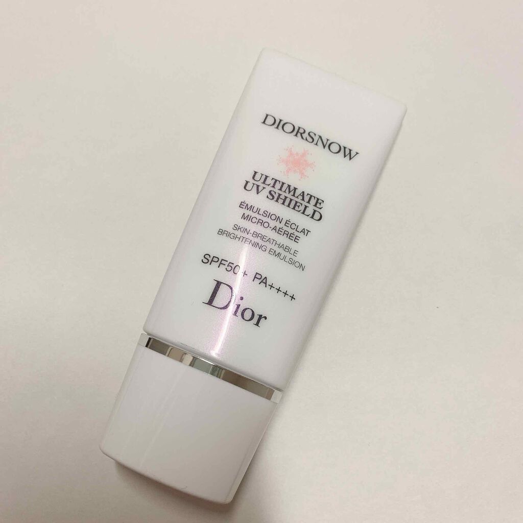 【旧】スノー アルティメット ＵＶシールド 50＋/Dior/日焼け止めミルクを使ったクチコミ（1枚目）