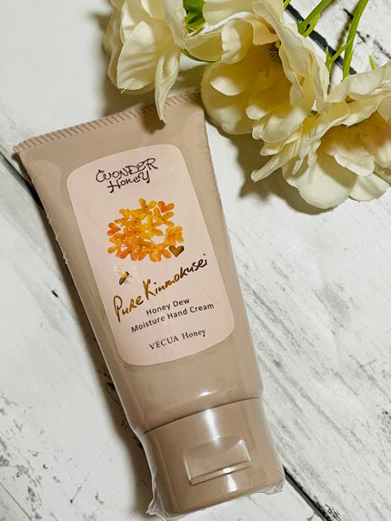 ワンダーハニー とろとろハンドクリーム ピュアキンモクセイ/VECUA Honey/ハンドクリームを使ったクチコミ(1枚目)
