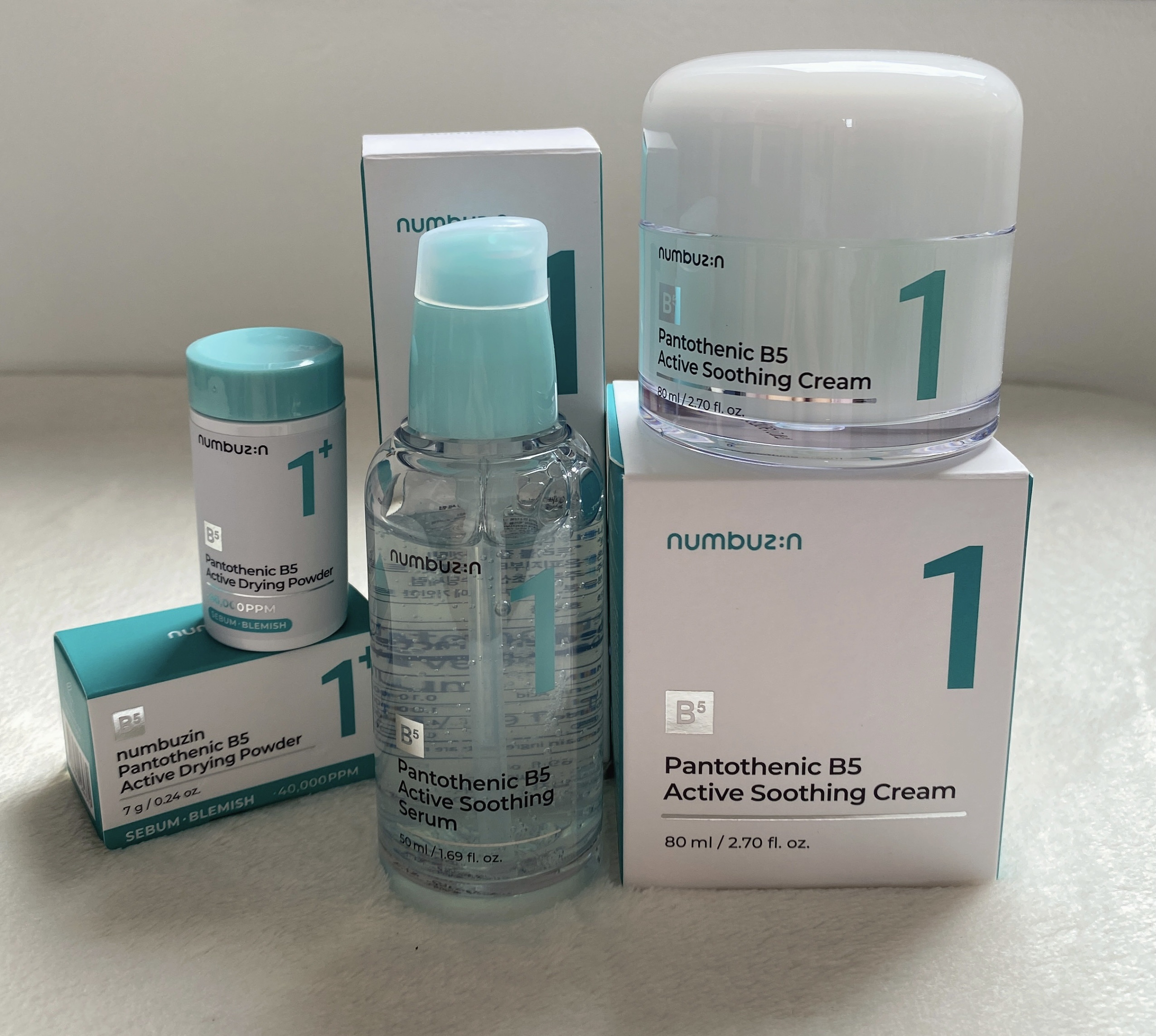 1番 塗るパントテン酸スージングクリーム/numbuzin/フェイスクリームを使ったクチコミ（1枚目）