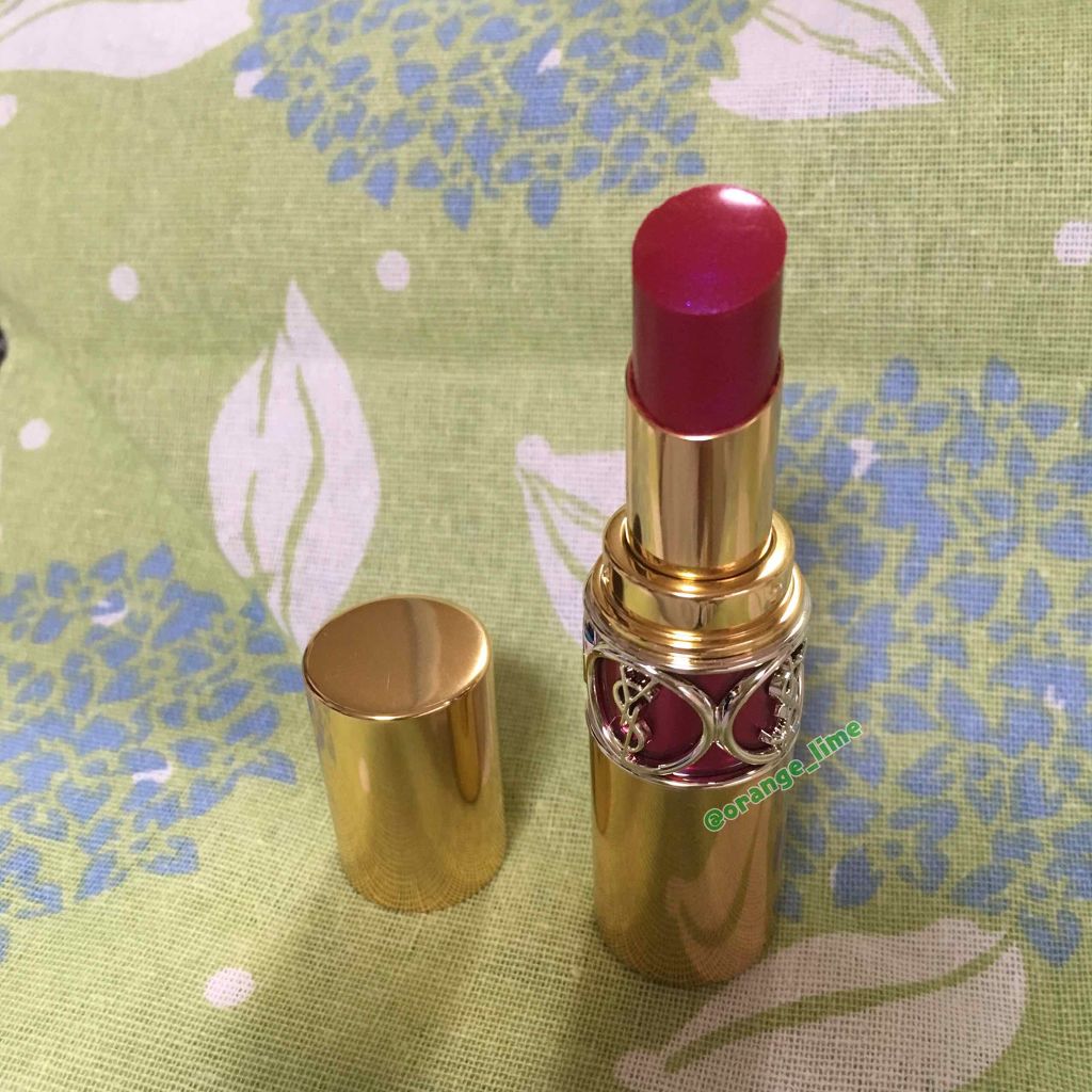 ルージュ ヴォリュプテ シャイン/YVES SAINT LAURENT BEAUTE/口紅を使ったクチコミ（1枚目）