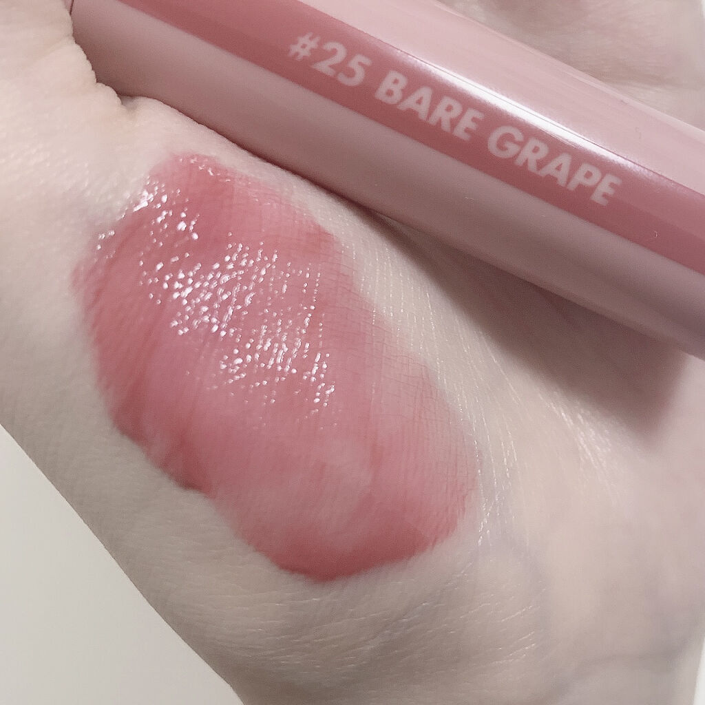 ジューシーラスティングティント/rom&nd/リップティントを使ったクチコミ（2枚目）