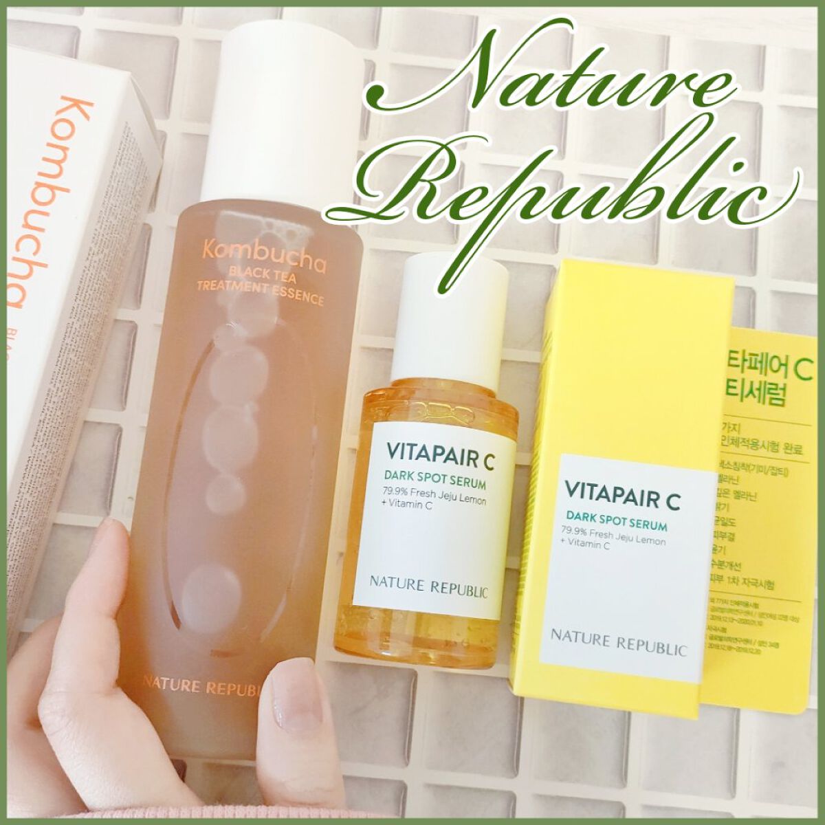 ビタペアC 集中美容液スペシャルセット/ネイチャーリパブリック/美容液を使ったクチコミ（1枚目）