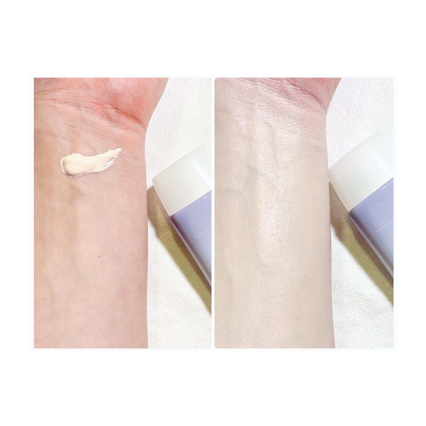 1番 ガラス玉トーンアップクリーム/numbuzin/日焼け止めクリームを使ったクチコミ（3枚目）