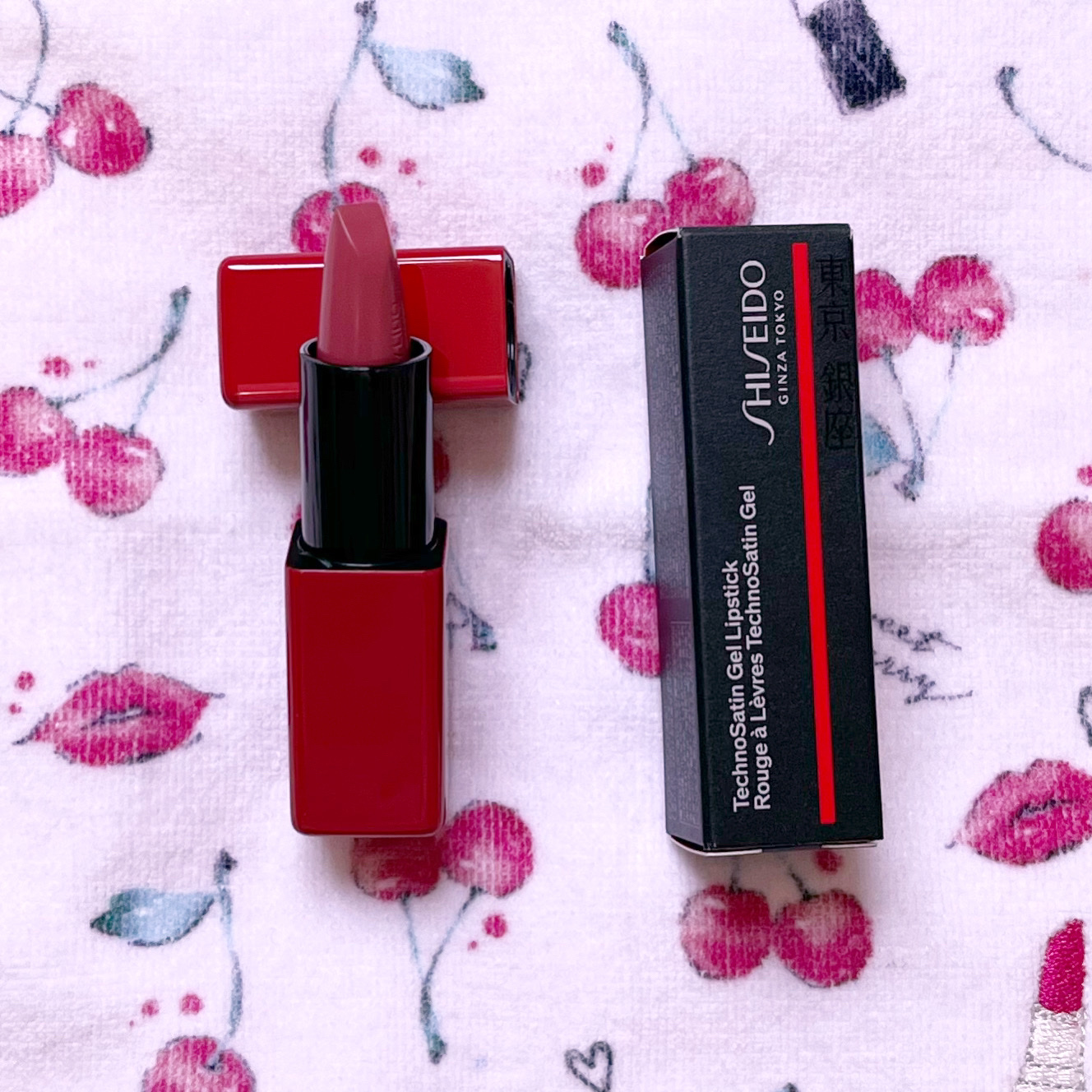 テクノサテン ジェル リップスティック/SHISEIDO/口紅を使ったクチコミ（1枚目）