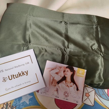 シルク枕カバー/Utukky/ヘアケアグッズを使ったクチコミ(2枚目)