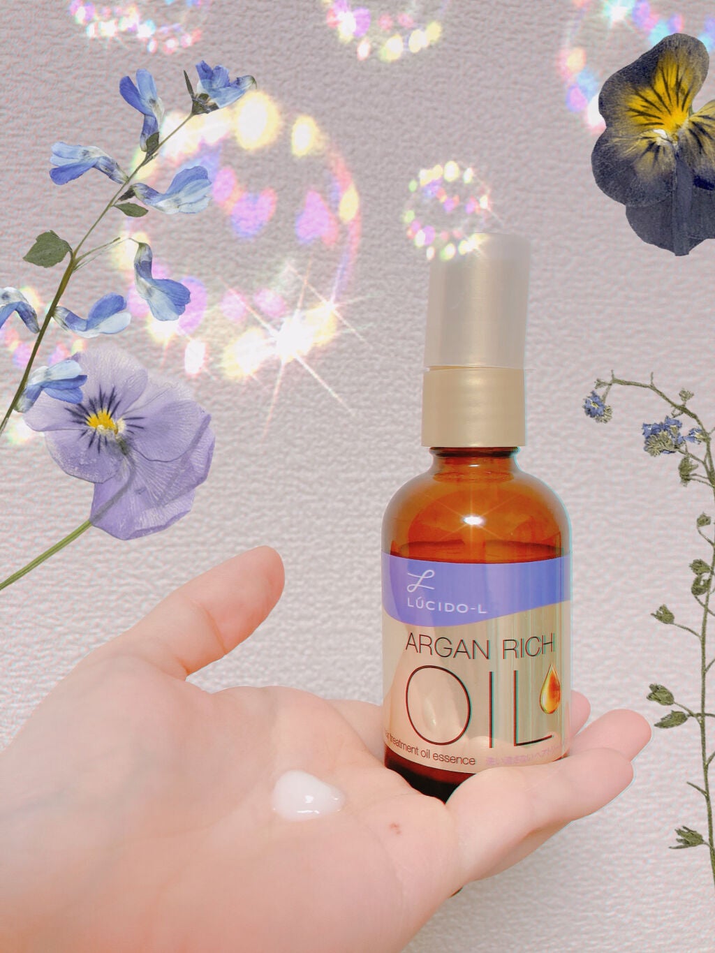 オイルトリートメント #EXヘアオイルエッセンス メルティフィニッシュ/ルシードエル/ヘアオイルを使ったクチコミ(2枚目)