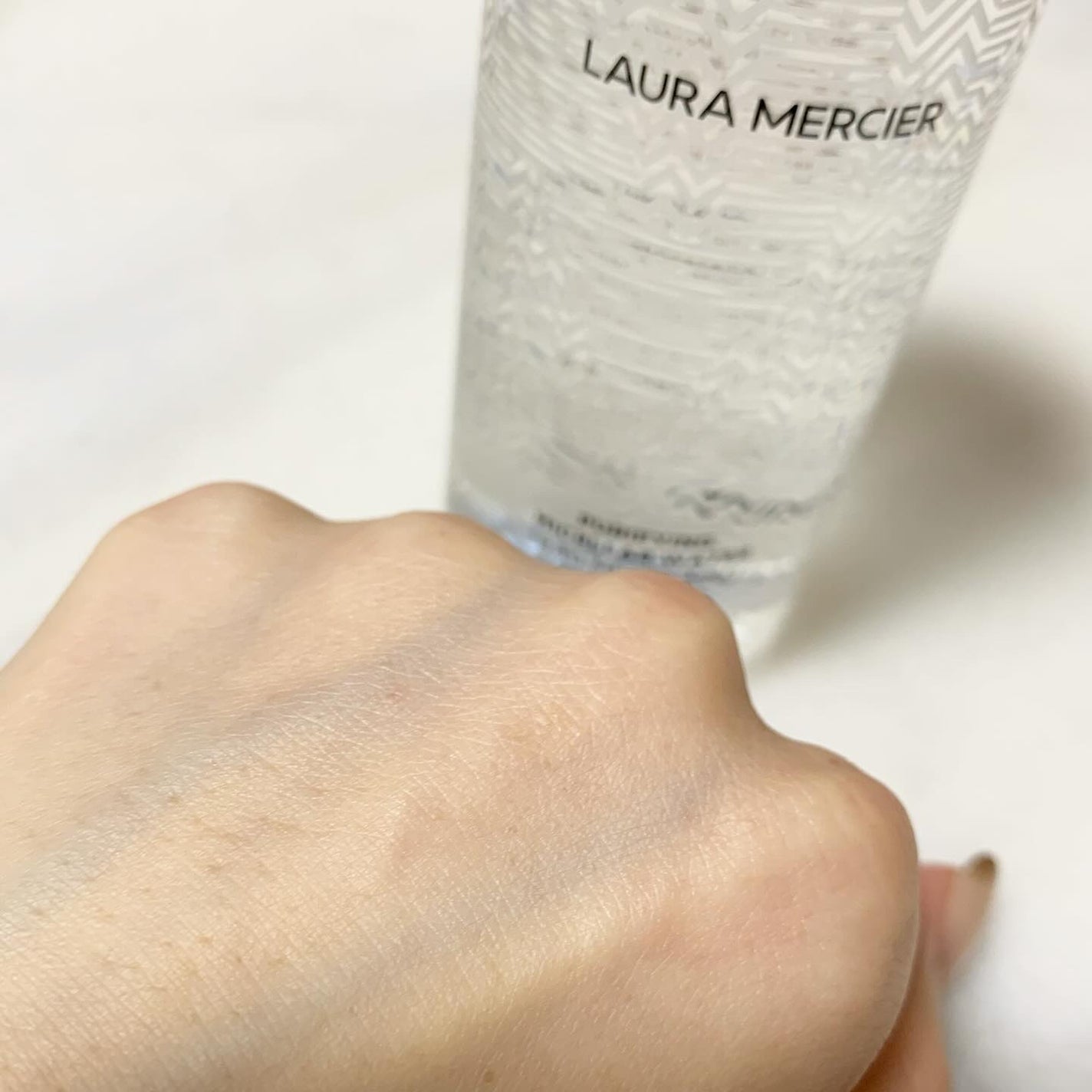 ピュリファイング ミセラーウォーター/ローラ メルシエ/化粧水を使ったクチコミ(3枚目)