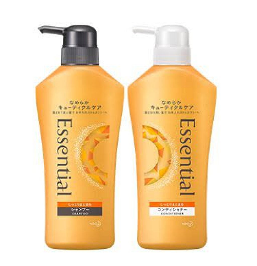 しっとりまとまる シャンプー/コンディショナー/エッセンシャル/市販シャンプーを使ったクチコミ(2枚目)