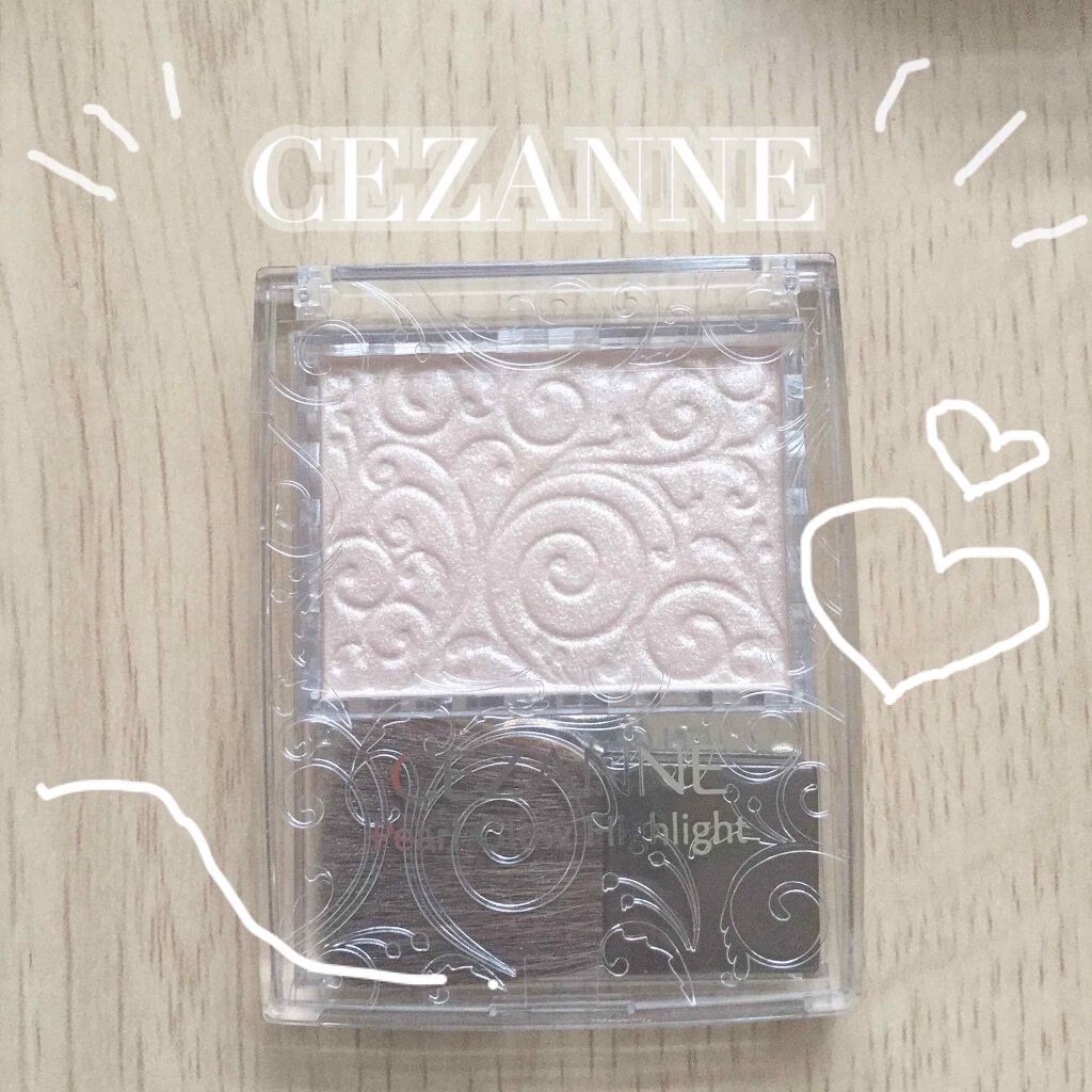 パールグロウハイライト/CEZANNE/パウダーハイライトを使ったクチコミ（1枚目）