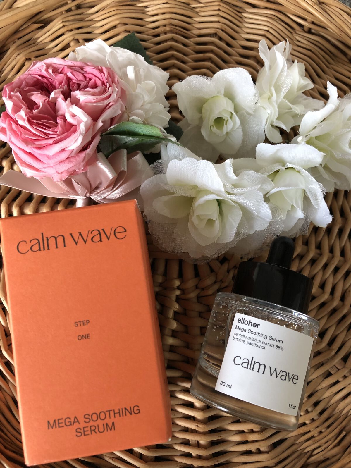 カームウェーブ - Mega Soothing Serum/elloher/美容液を使ったクチコミ（1枚目）