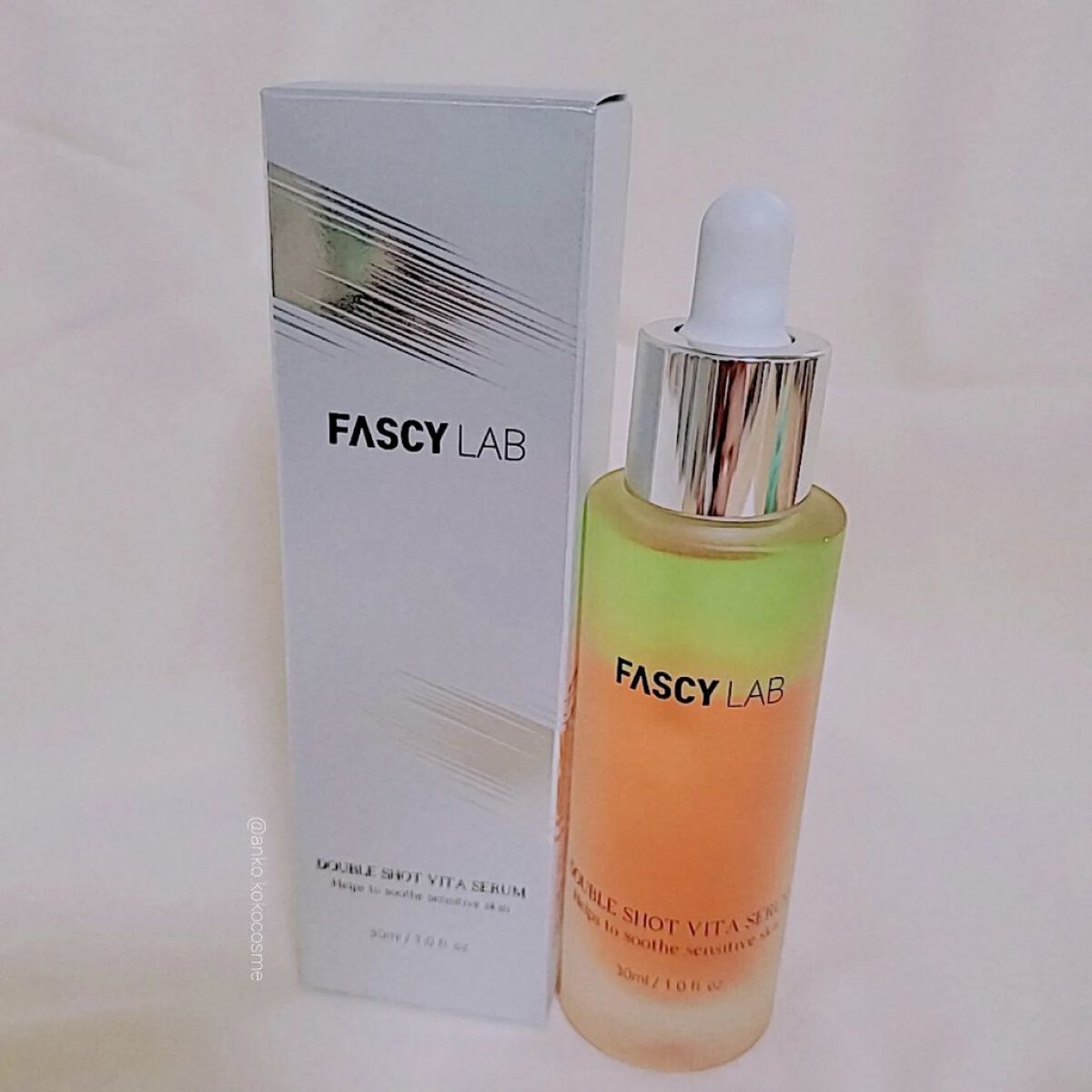 ダブルショットビタセラム/FASCY LAB/美容液を使ったクチコミ（2枚目）
