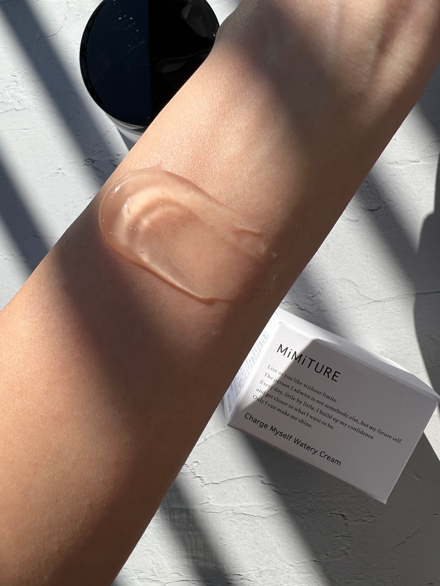 ミミチュール チャージマイセルフウォータリークリーム/クラブ/フェイスクリームを使ったクチコミ(3枚目)