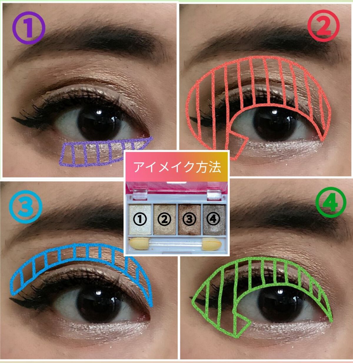 ノーズ&アイブロウパウダー/CEZANNE/パウダーアイブロウを使ったクチコミ(3枚目)