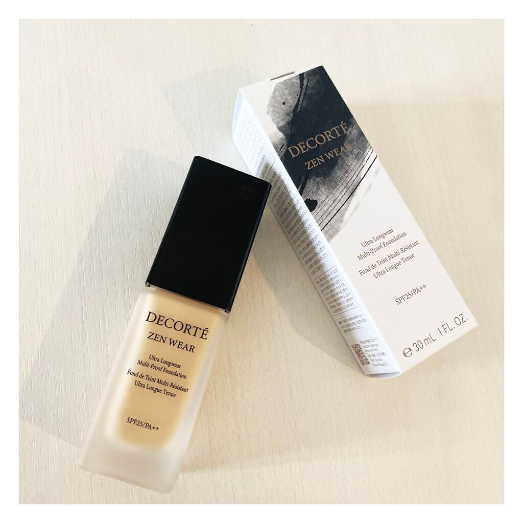 ゼン ウェア フルイド/DECORTÉ/リキッドファンデーションを使ったクチコミ(1枚目)