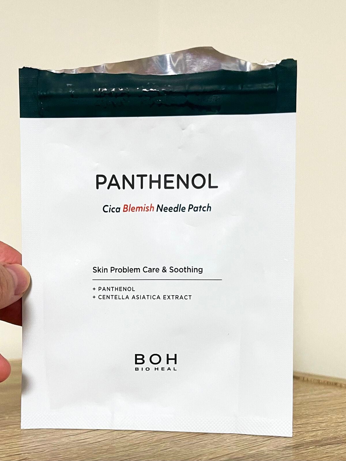 パンテノールシカブレミッシュニードルパッチ/BIOHEAL BOH/にきびパッチを使ったクチコミ(1枚目)